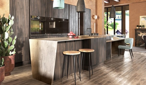 Темная кухня в Тольятти