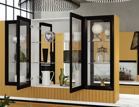 Желтая кухня в Южно-Сахалинске