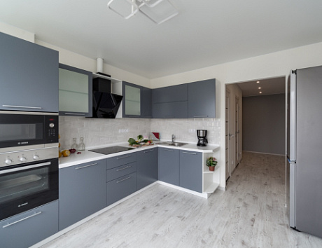 Серая кухня в Нижнем Новгороде