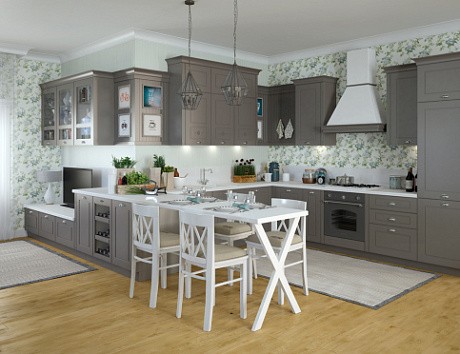 Серая кухня в Сызрани