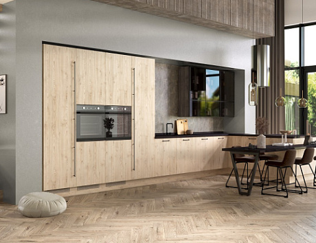 Бежевая кухня в Нальчике