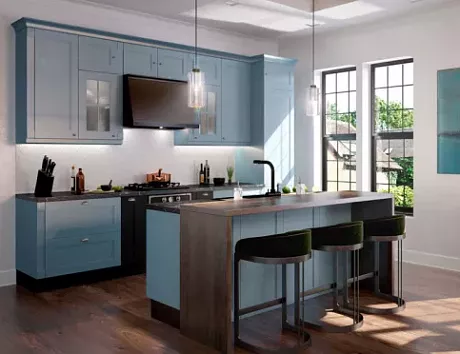 Светлая кухня в Екатеринбурге