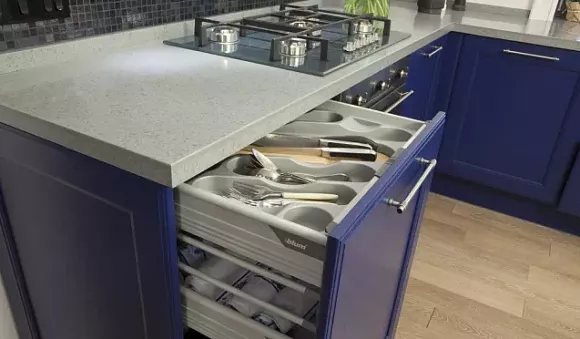 Синяя кухня в Тольятти