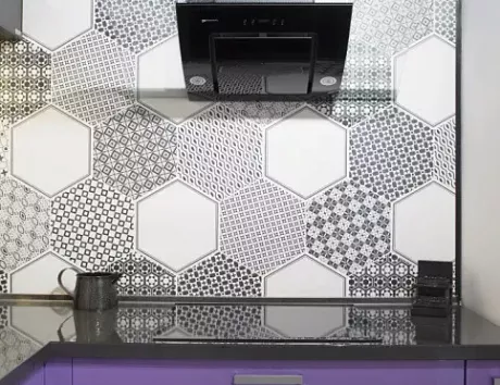 Фиолетовая кухня в Казани