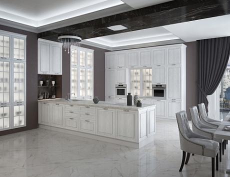 Современные светлые кухни