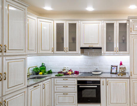 Бежевая кухня во Владивостоке