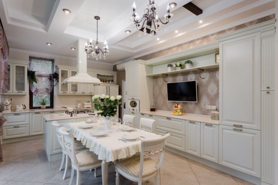 Кухни в стиле неоклассика